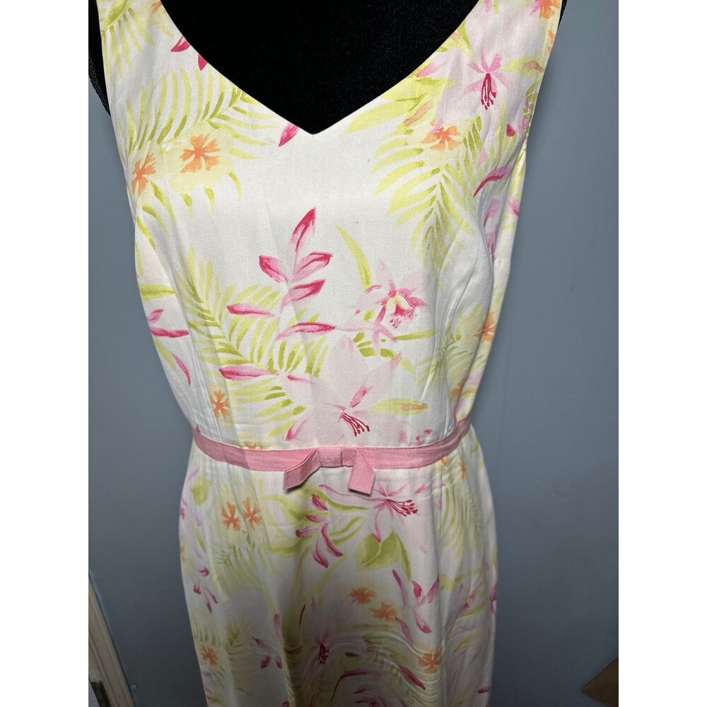 Vintage 100 % silk dress - Picture 2 of 4